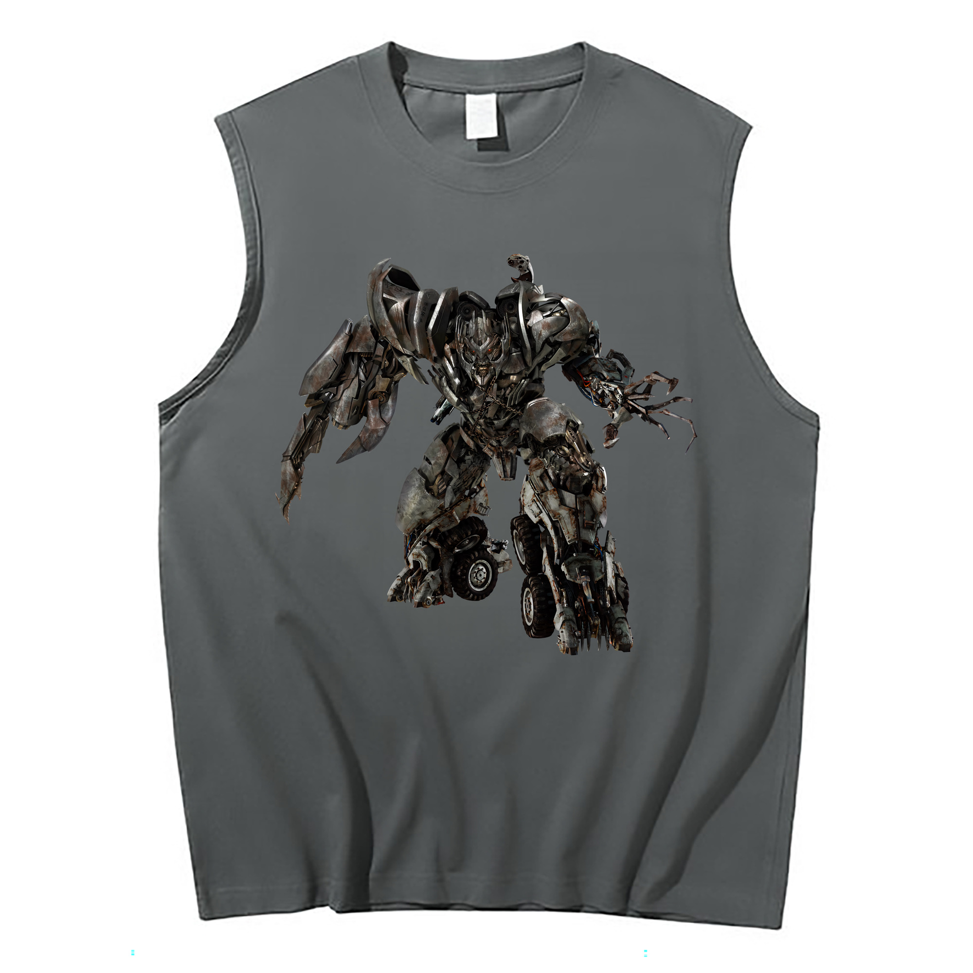 （画像用） Transformers トランスフォーマー コットン100％タンクトップ（フロントプリント）